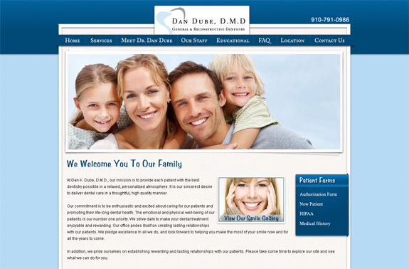Wilmington NC Web Design & SEO for Dentists