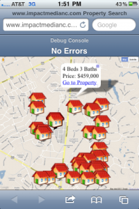 Real Estate Mobile Website IDX