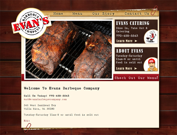 Restaurant Web Design