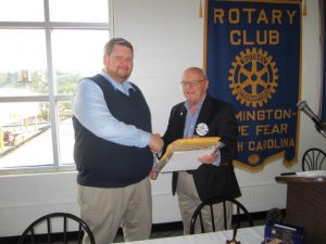 Brian Tucker - Rotary Meeting