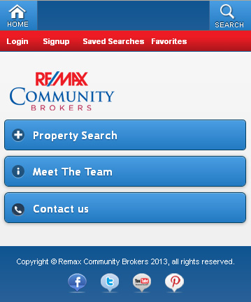 Mobile Website