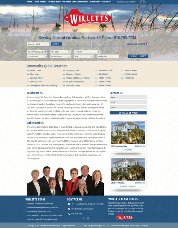 Real Estate Web Design