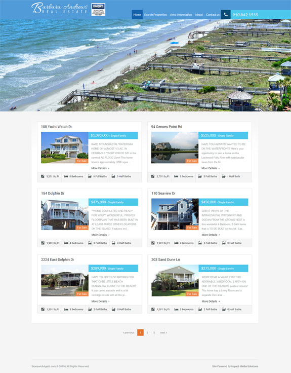 Real Estate Web Design