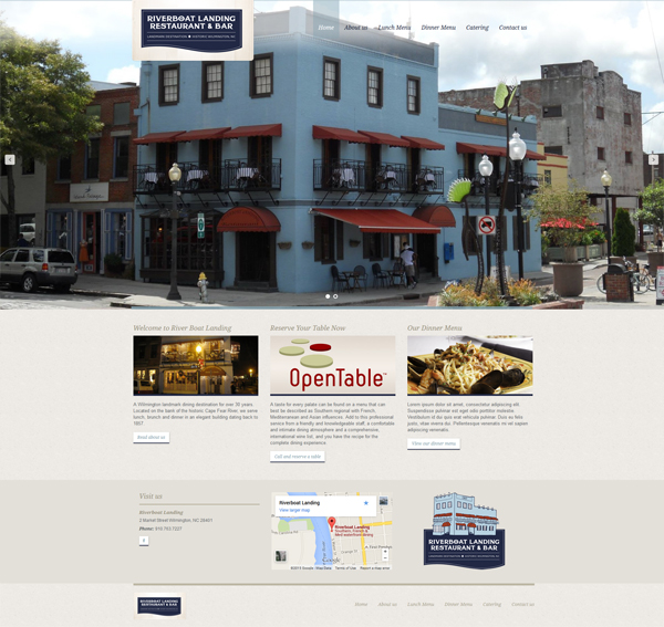 Restaurant Web Design