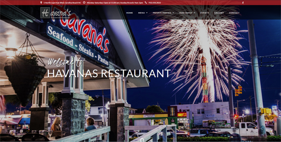 Restaurant Web Design