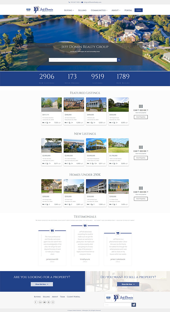 Real Estate Website