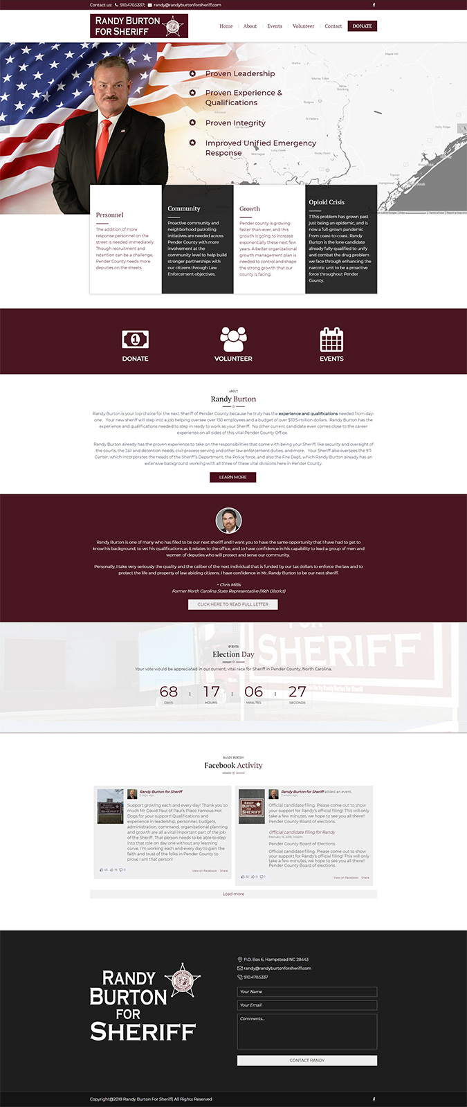 Campaign Web design
