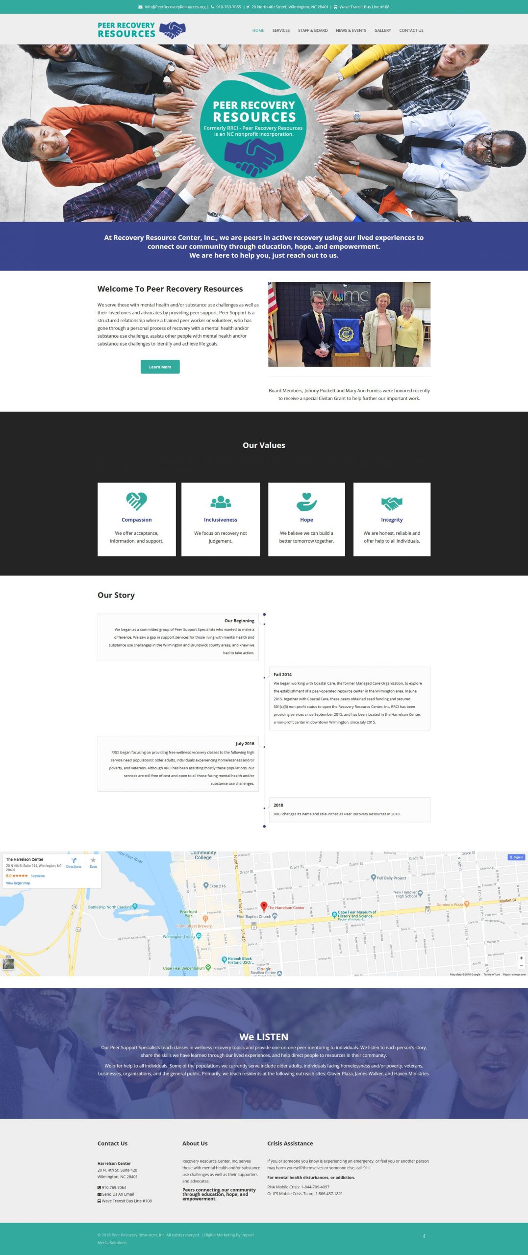 non-profit web design