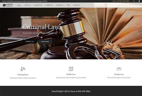 law firm web design