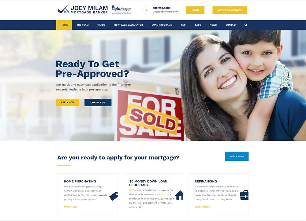 Mortgage Website