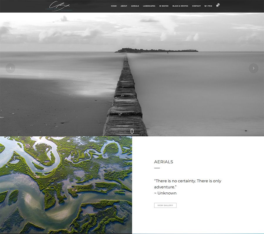 Photographer Web Design
