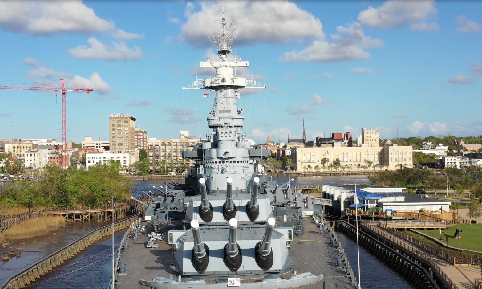 USS NC Battleship Wilmington NC