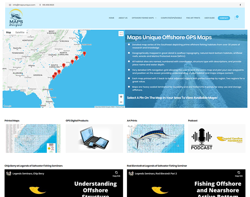 Maps Unique Wilmington NC Wordpress Design