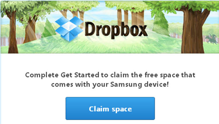 dropbox call to action